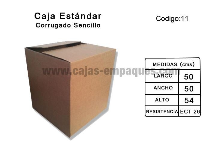 Caja estándar 50 × 50 × 54 cm